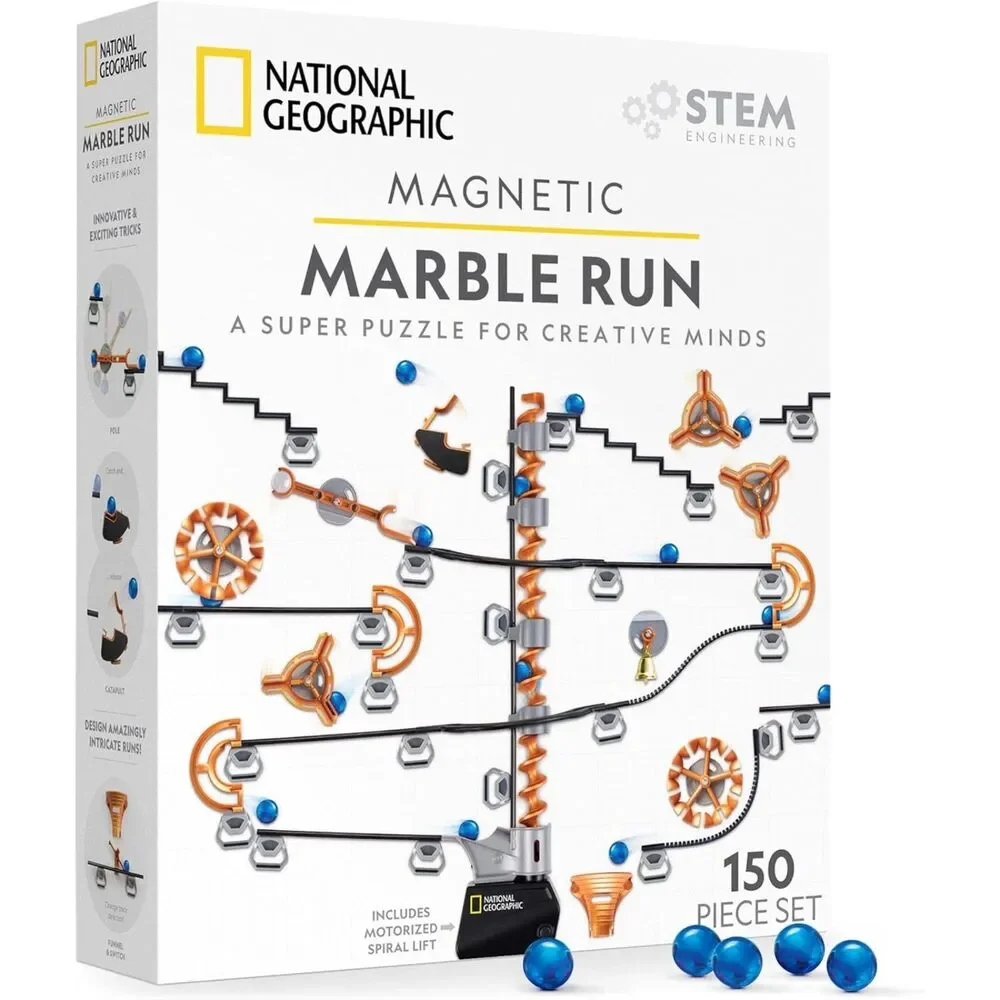 Magnetic Marble Run
